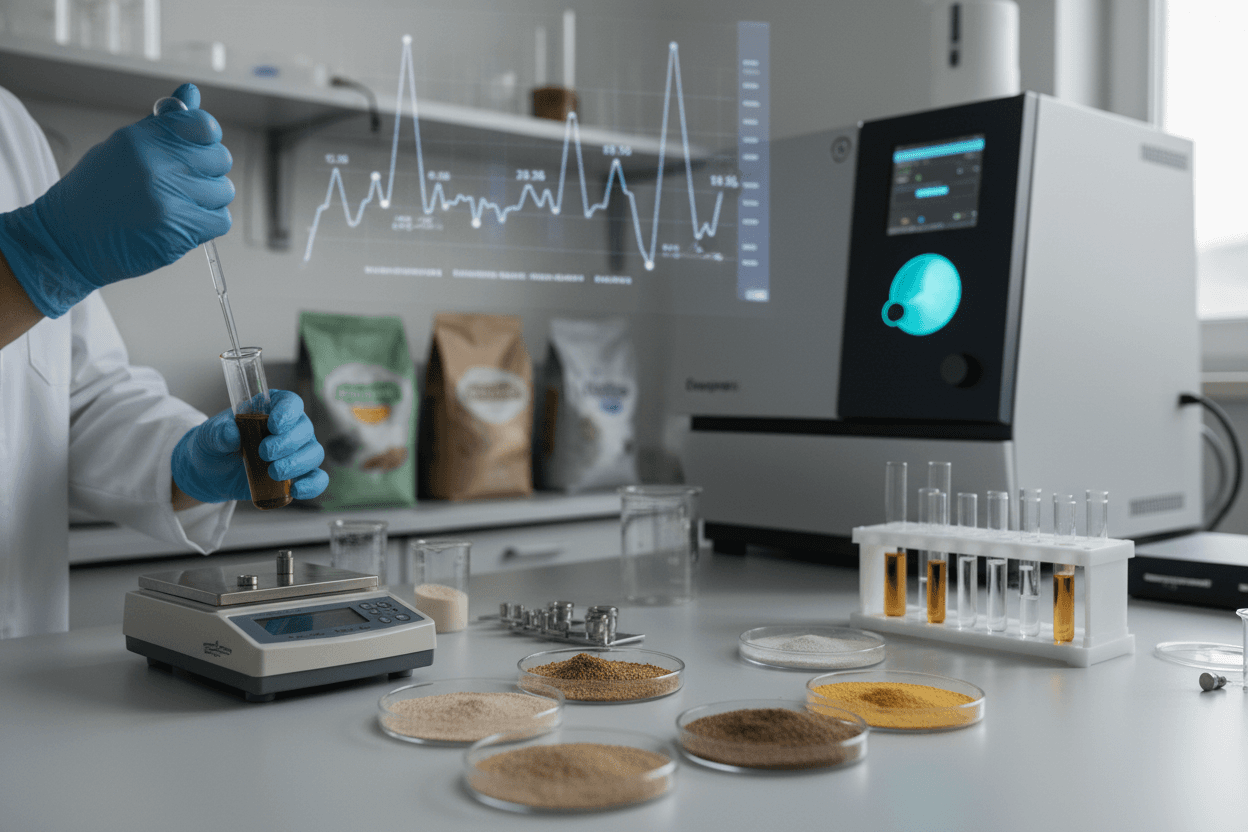 Estimação de incertezas de medição em análises bromatológicas para controle de qualidade de ração animal