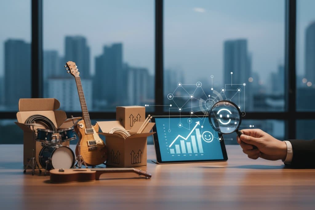 IA e Satisfação no Atendimento do E-commerce de Instrumentos Musicais