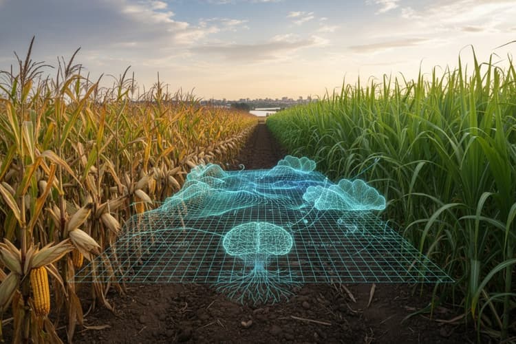 Imagem Modelagem da produtividade agrícola de milho e cana-de-açúcar em Piracicaba (SP)