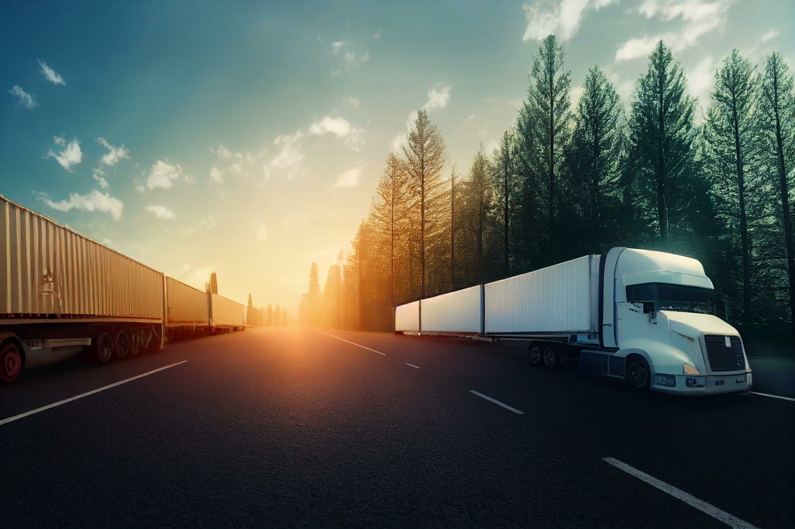 Distribuição de alimentos no transporte rodoviário